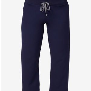 Navy blue fig scrub bottoms